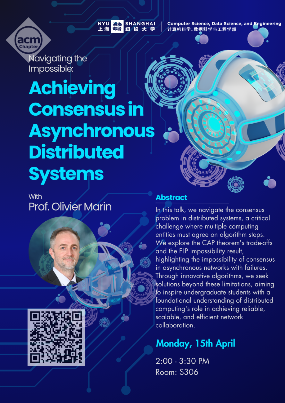 ACM Workshop Series | Achieving Consensus in Asynchronous Distributed Systems