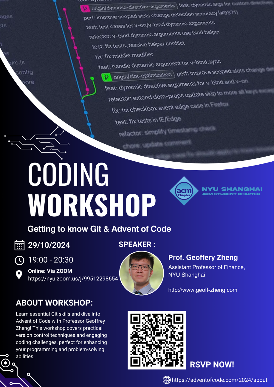 CODING WORKSHOP—Getting to know Git & Advent of Code
