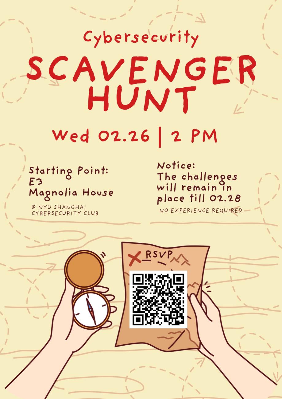 Cybersecurity Club: Scavenger Hunt