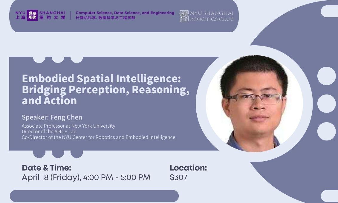  Embodied Spatial Intelligence: Bridging Perception, Reasoning, and Action