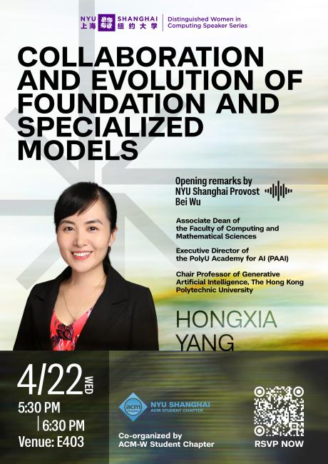 Distinguished Women in Computing Speaker Series: Collaboration and Evolution of Foundation and Specialized Models