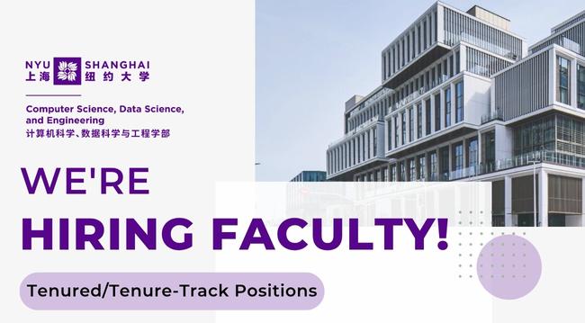 Tenured/Tenure-Track Positions Open